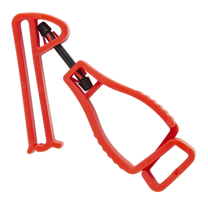 Custom Plastic Glove Clip Lime  Polyoxymethylene Interlock Belt Clip
