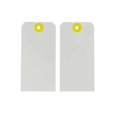 Custom  Waterproof Blank  Shipping Tag Synthetic Paper Hang Tags.