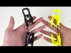 Veiligheid van bouwvakkers Plastic handschoenen clips gratis Blauwe gereedschapsgordels
