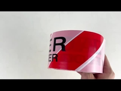 Gevaarmarkeringswaarschuwingsband op maat