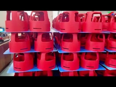 Aanpasbare kleur ronde stapstoel met terugtrekbare rollers - niet-glijdend oppervlak