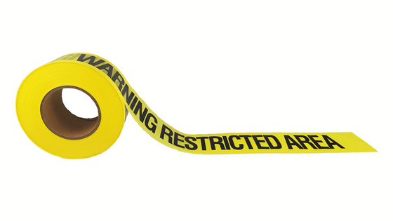 High Tensile Strength PVC Isolation Alert Tape for Safety and Security