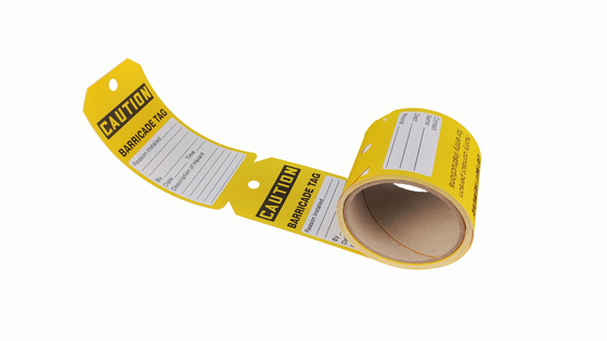 Long Lasting Plastic Safety Tag Essential for Safety Precautions
