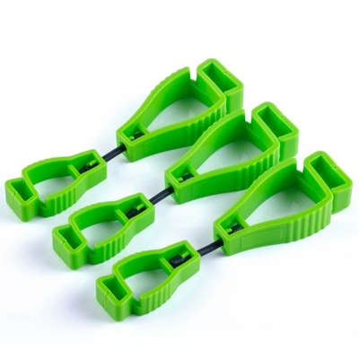 Op maat gemaakte POM-plastiek tag voor handschoenen Duurzame werkhandschoenenclip