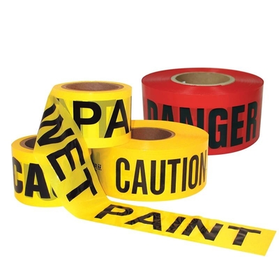 Plastic Danger Tape Kleurrijk PE Duurzaam Barricade Tape