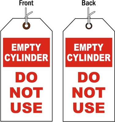 Op maat gedrukte logo veiligheidslabel polyester waterdicht label