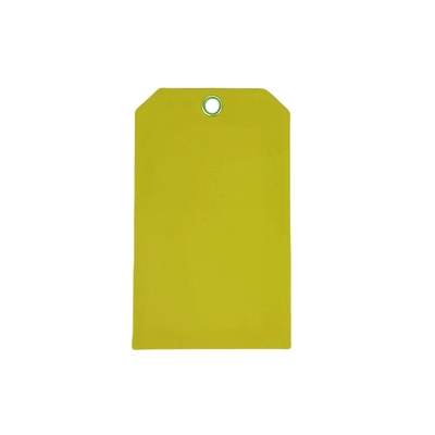 Op maat gemaakte PVC Blank Tag Meerkleurige Waterdichte Duurzame Plastic Tag