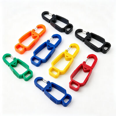 Wholesale POM Plastic Multi-color Multi-functional Glove Clips for Personal Protective Use